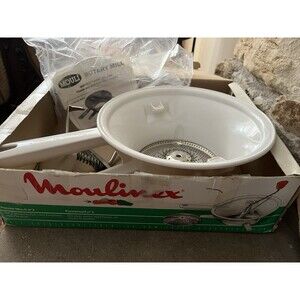 Moulin Moulinex No 2 Rotary Mill - Vintage In Box - Food Mill - France